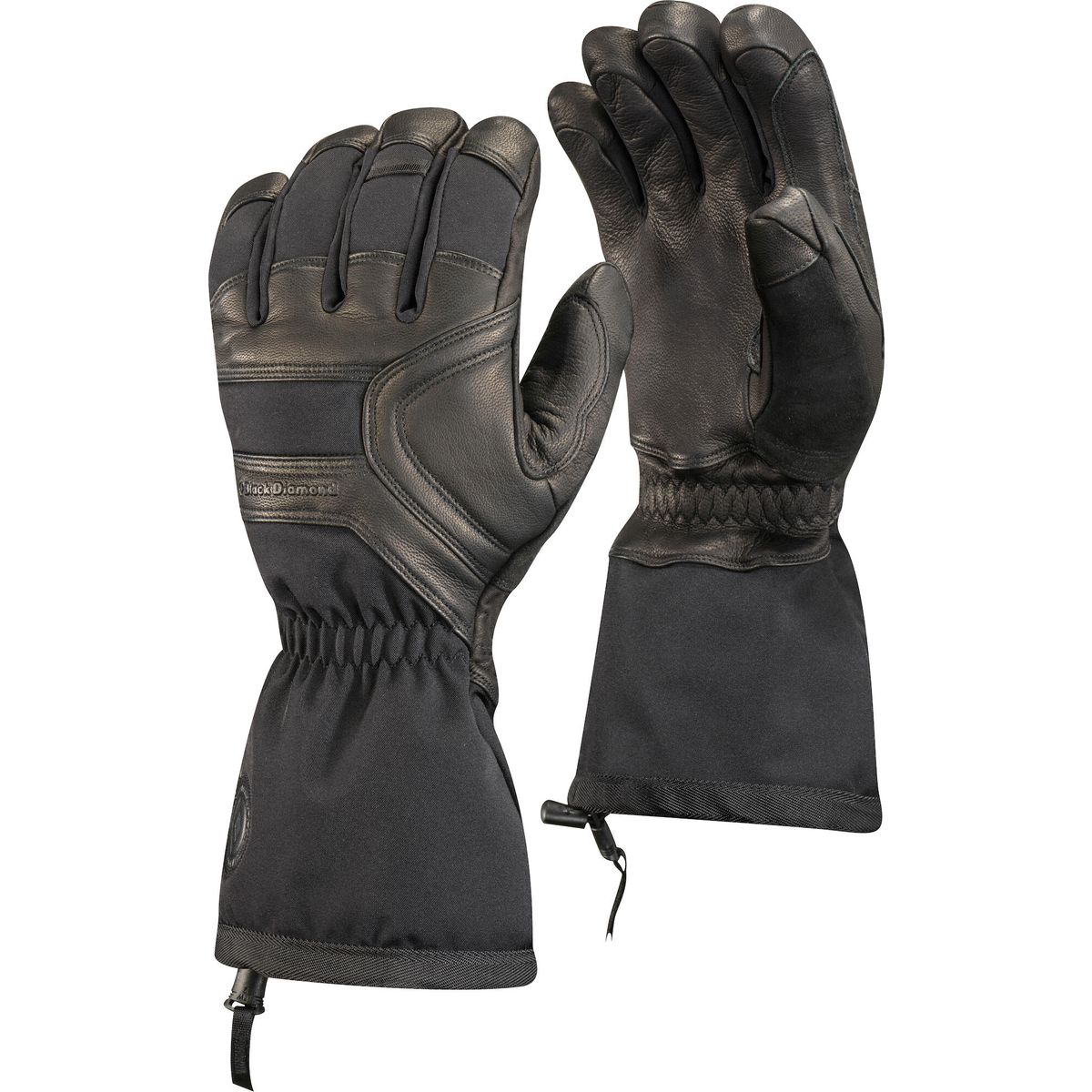 Black Diamond Crew Gloves black (0002) XLG BD8010280002XLG1