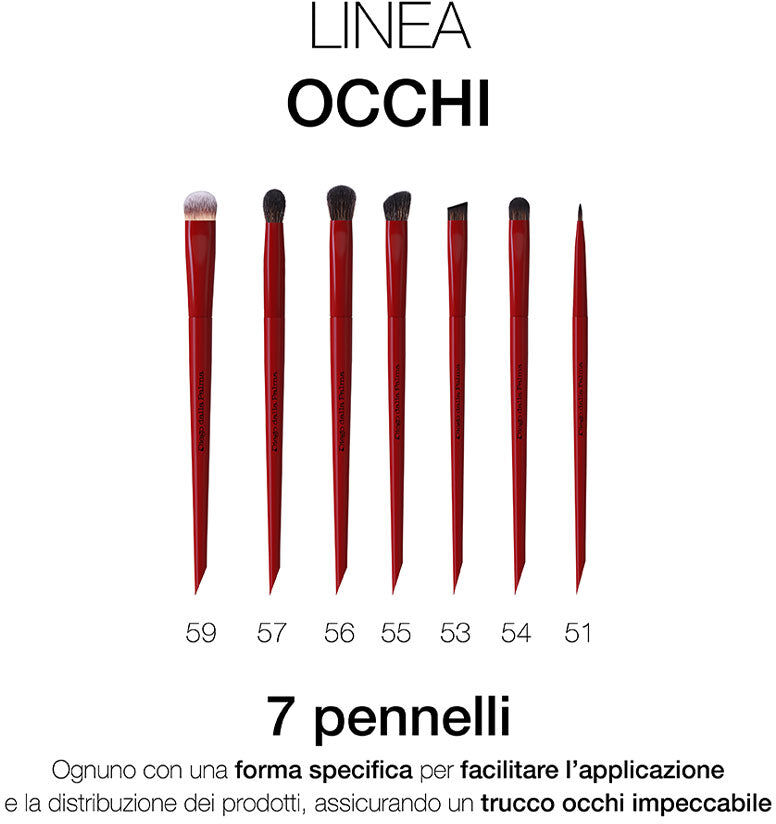 Diego Dalla Palma Pennello Fondotinta Piatto Obliquo