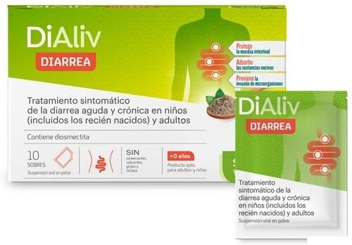 Santé Verte Dialiv Diarrhea 10 Sachets
