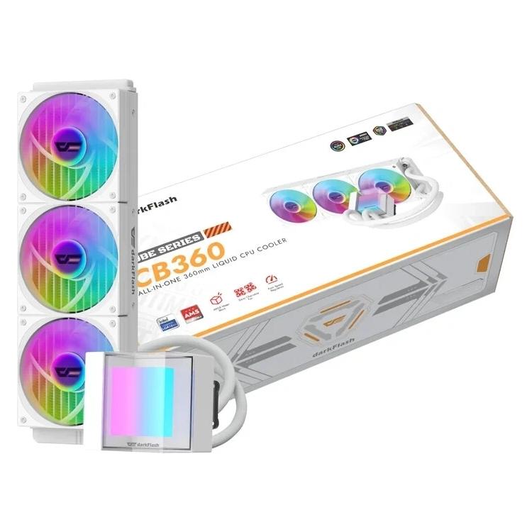 Darkflash Tech Darkflash CB360 CPU-Kühler (weiss) (CB360 WHITE)