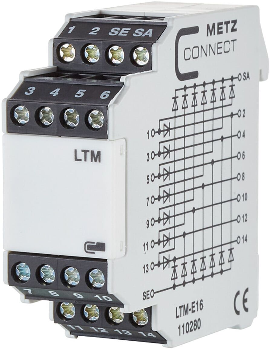BTR NETCOM BTR NETCOM Lampen Test Modul LTM-E16 ; Metz Connect (110280)