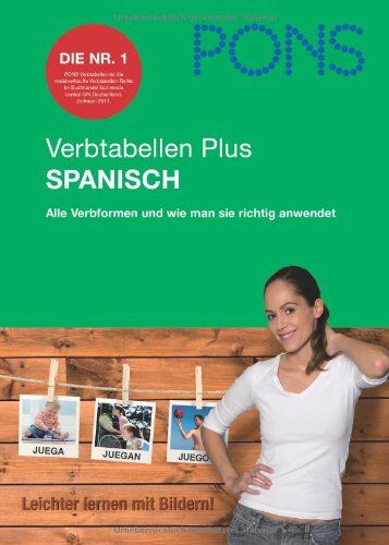PONS Verbtabelle Plus Spanisch: Alle Verbformen und wie man sie richtig anwendet - Preis vom 09.10.2026 07:28:09 h