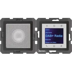 Berker Radio mit Lautspr. DAB+ Q. x anthrazit. 29806086