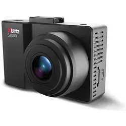 Xblitz S3 DUO Videorecorder (Eingebautes Display, Full HD), Dashcam, Schwarz