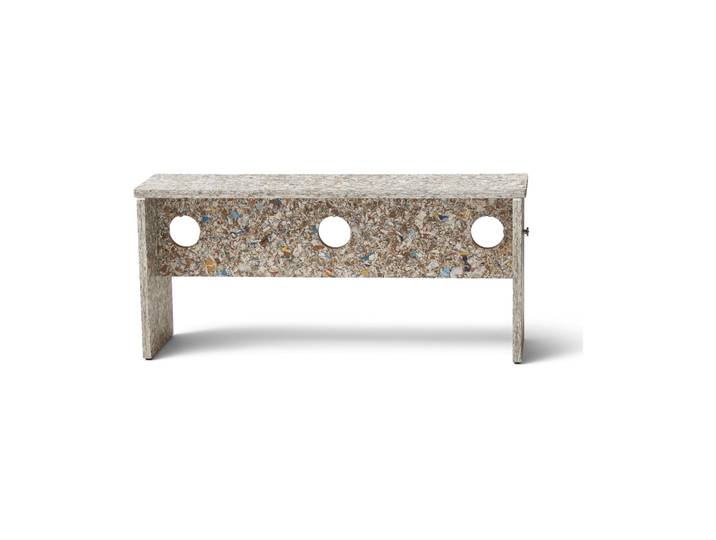 Form & Refine Banc Remake 95 cm Gris