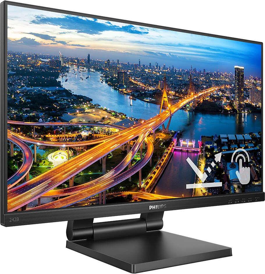 Philips 242B1TC/00, 60,5 cm (23.8"), 1920 x 1080 Pixel, Full HD, LED, 4 ms, Schwarz
