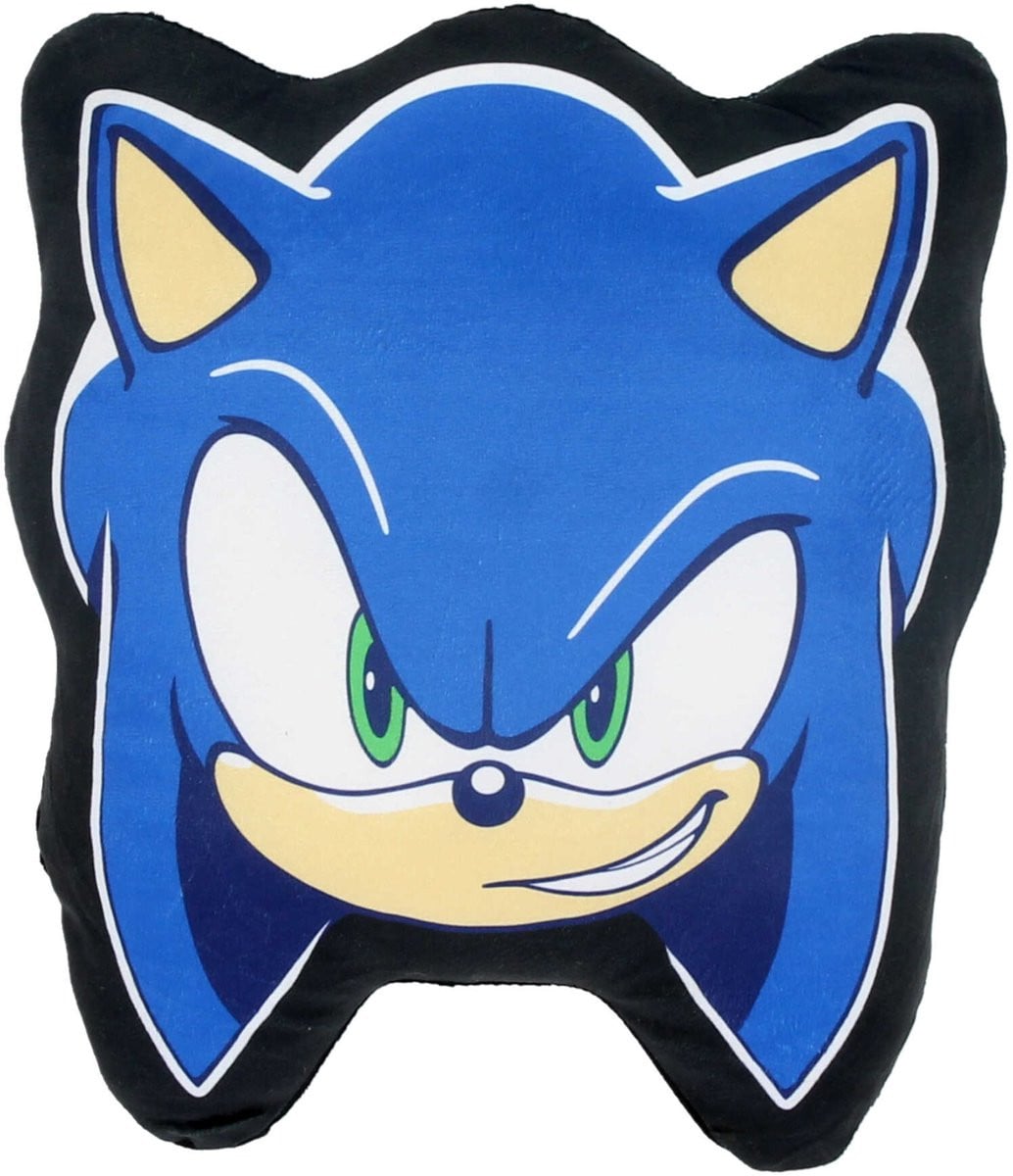Sonic Gevormd kussen voor de kinderkamer - Blauw