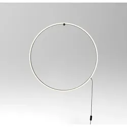 GeeTi LED-Wandleuchte Scopello Eisen Schwarz M (Medium)