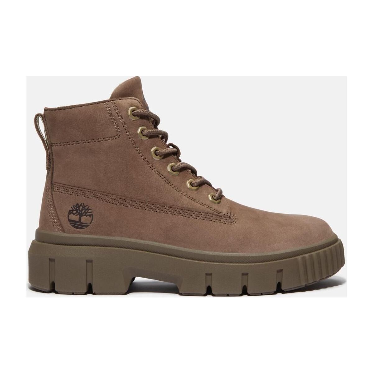 Timberland Womens Mid Lace UP Boot md brn nubuck 11 Wide Fit TB0A2FT6EM51-11-Wide Fit