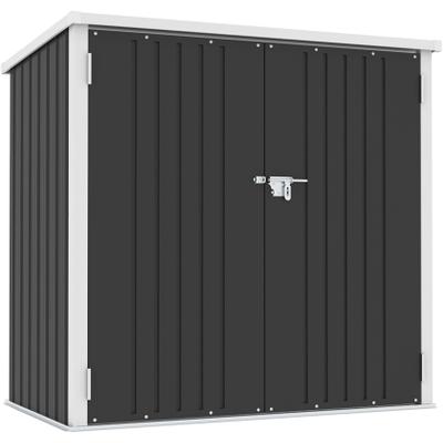 Garten-Geräteschrank KONIFERA "Gartenhaus Cádiz", grau (anthrazit, beige), Metall, Gerätehäuser, wetterfest und langlebig, nahezu wartungsfrei