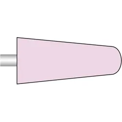 TYROLIT Keramische Stifte DxT-SxL 25x70-6x40 Für Stahl, Form: 52A - (Schleifstift), Art. 6207