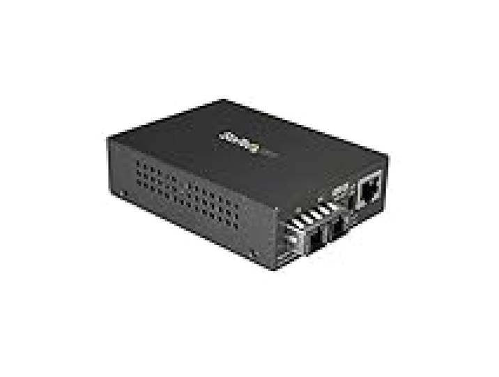 StarTech.com Convertisseur de média Gigabit Ethernet fibre optique SC multimode - 1000Base-SX - 550 m (MCMGBSCMM055)
