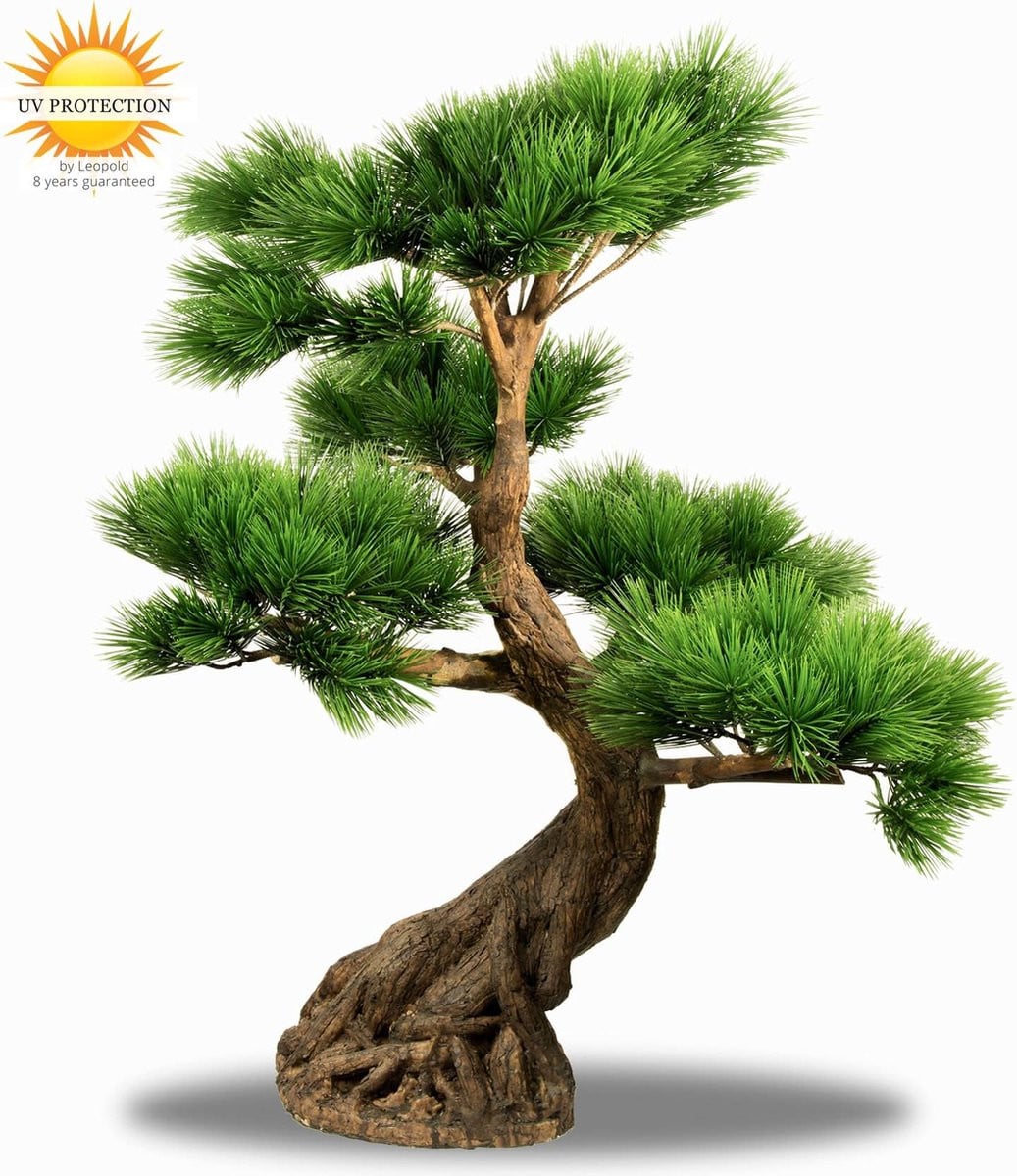 LeopoldFlora Kunststof Bonsai Pinus 80 cm UV-bestendig