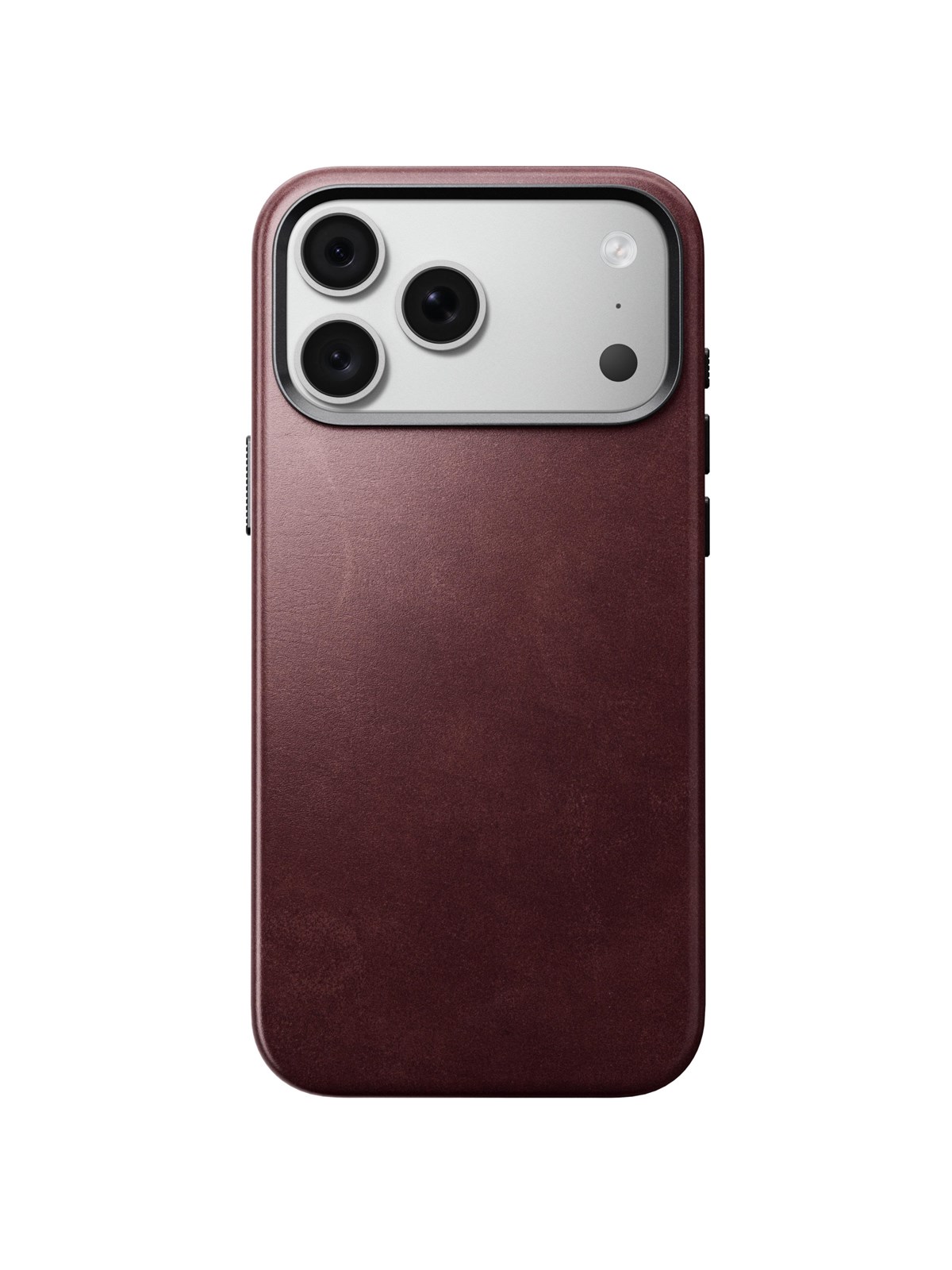 Nomad Traditional Leather Case - burgundy (Horween) - iPhone 18 Pro Max/17 Pro Max