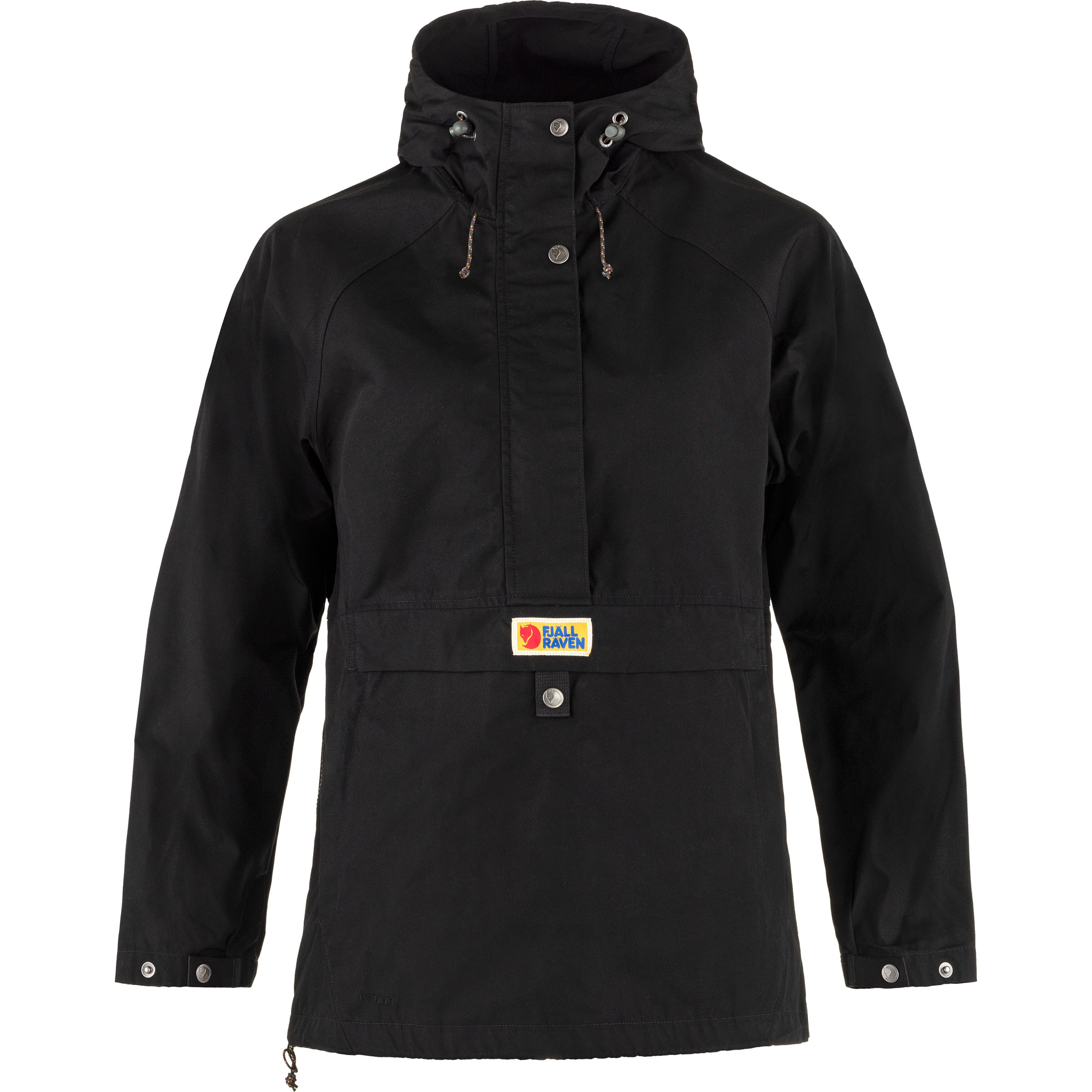Fjällräven Vardag Anorak Damen Freizeitjacke, Parkas schwarz Größe M Trekking Widerstandsfähig Wasserabweisend