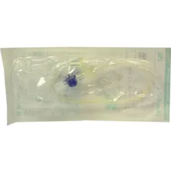 Discofix C Dreiwegehahn mit 25cm Schlauch Blau 1 ST