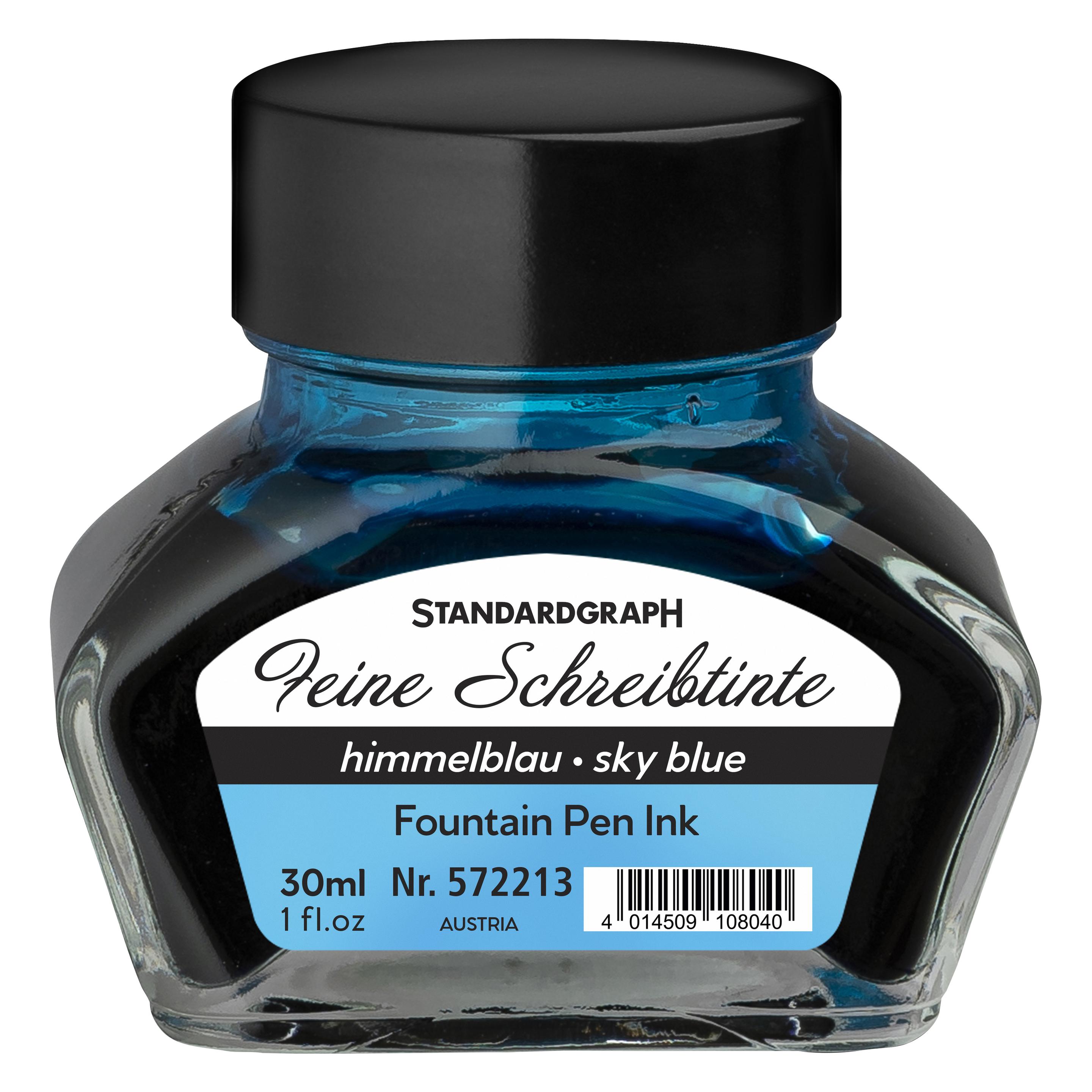 Standardgraph Tinte 30 ml Himmelblau (Hellblau) (572213-SG)