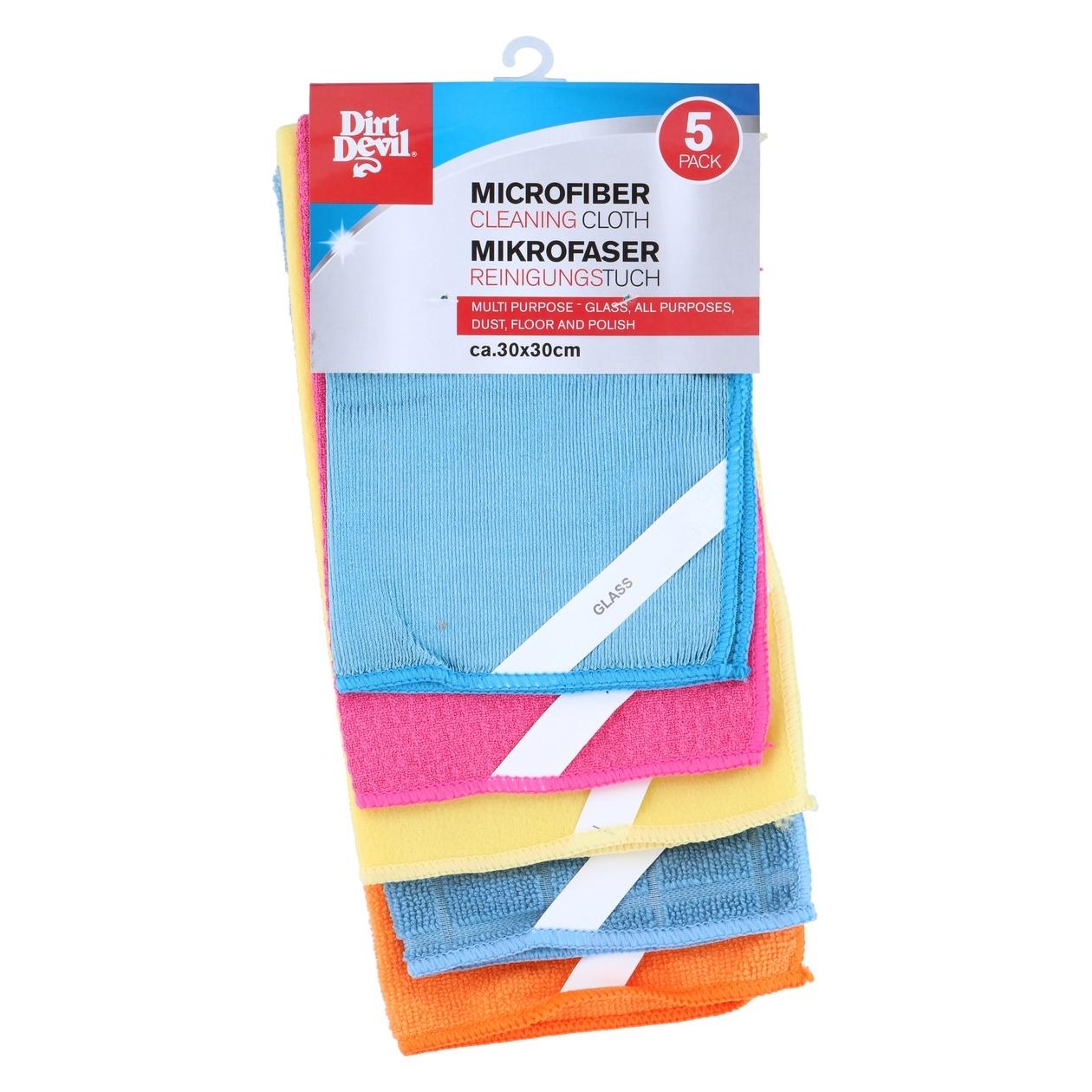Dirt Devil Reinigungstuch-Set Mikrofaser 5-teilig (5 Stk.) (871125249555)