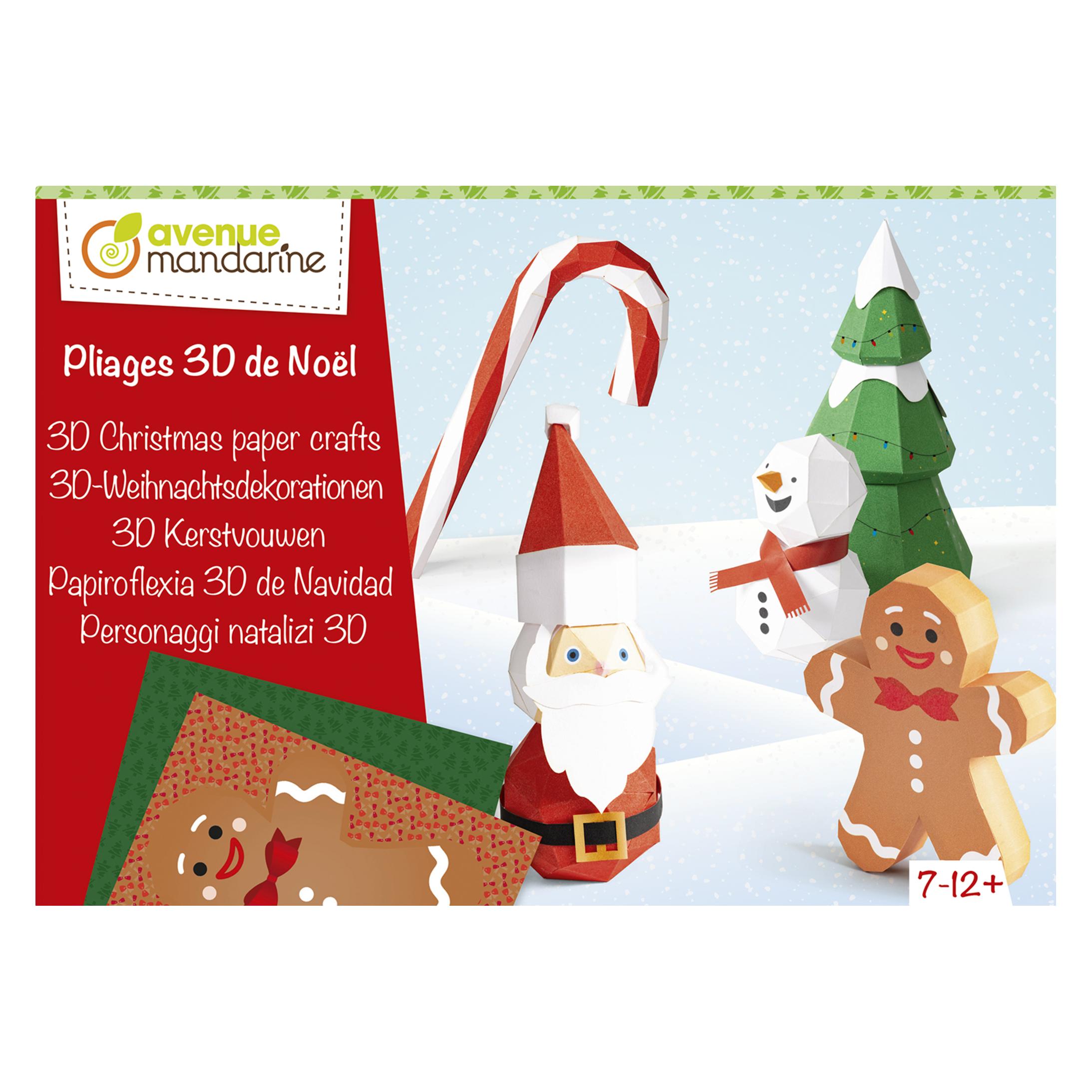 My Mandarine Kreativset 3D-Weihnachten (KC142C)