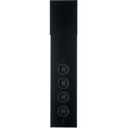 Steckdosenelement 410855 in Schwarz