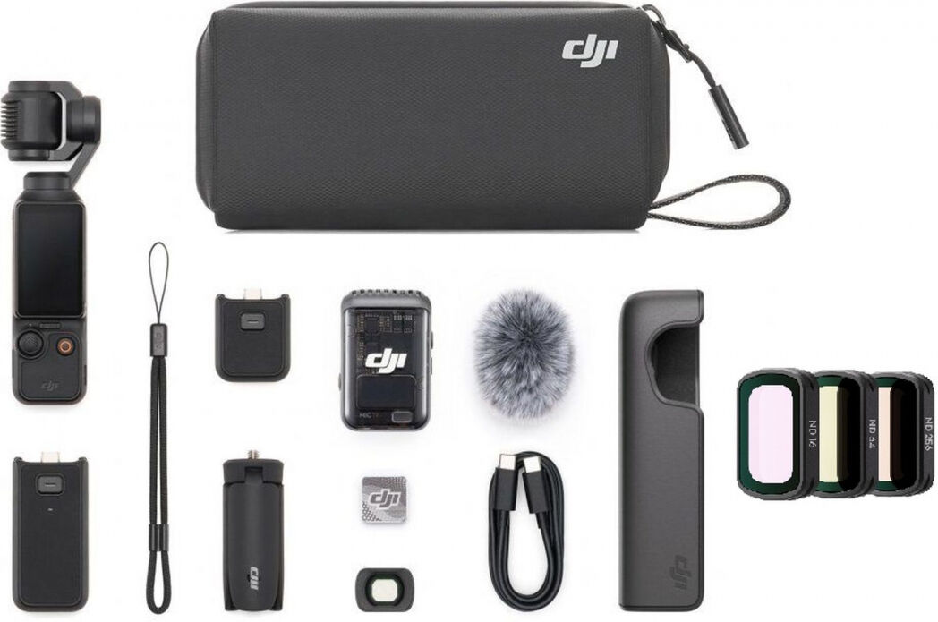 DJI Osmo Pocket 3 Creator Combo + Magnetisches ND-Filterset
