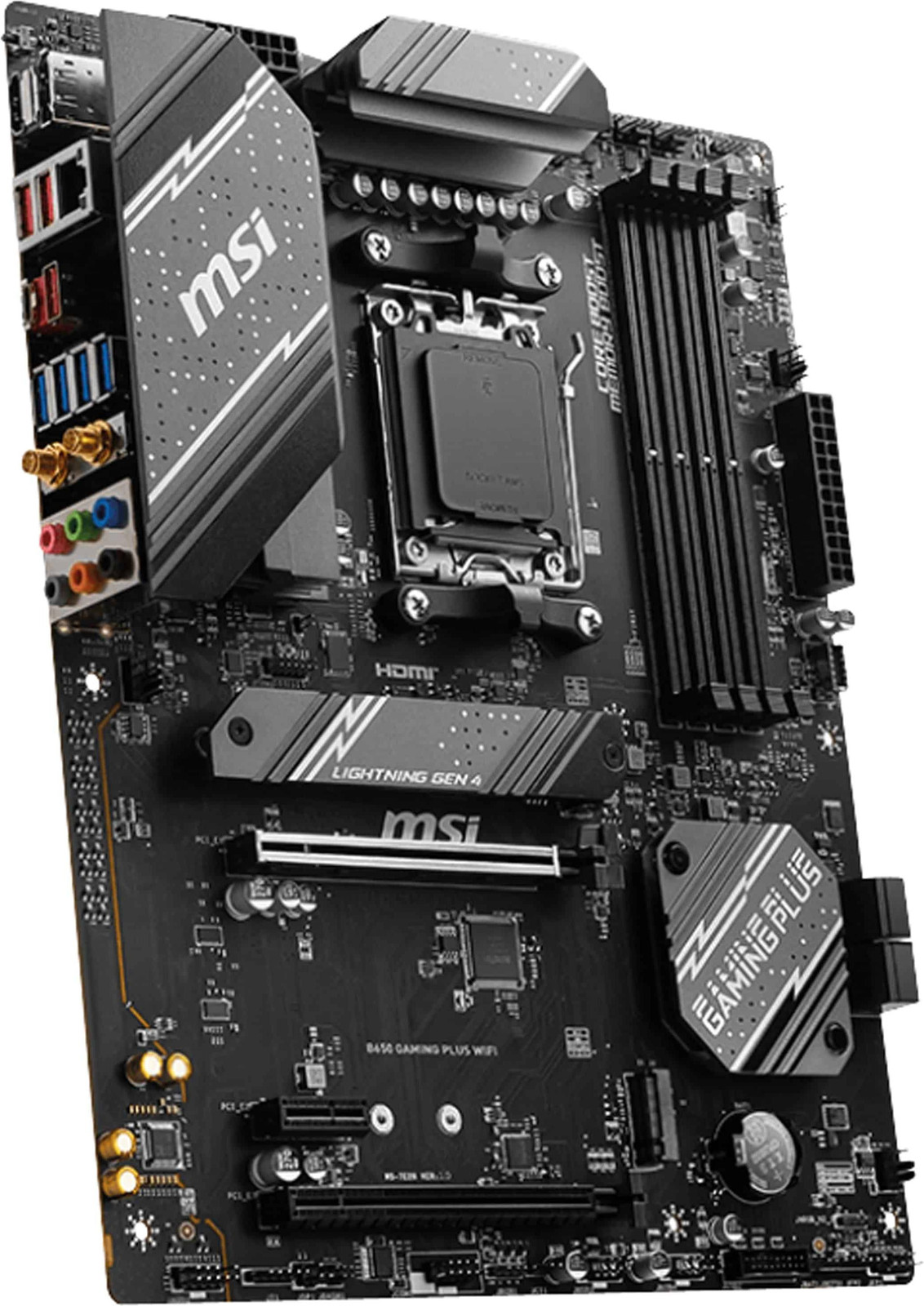 MSI 7E26-001R B650 GAMING PLUS WIFI moederbord, AMD B650 socket, AM5, ATX