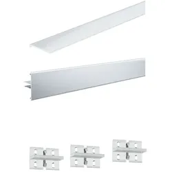 Paulmann MaxLED / Your LED Strip Duo Alu-Profil Set, 200cm, inkl. Seiten-Diffusoren, Alu eloxiert PAUL-70519