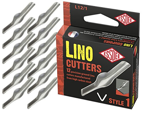 Essdee Linosnede Mes Stijl Nr. 1, 12-delige Box