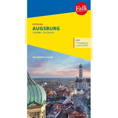 Falk Cityplan Augsburg 1:18.500, Sonstige von , MairDuMont, 978-3-8279-0039-5