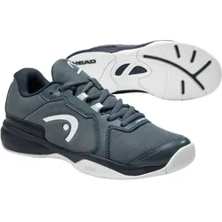 HEAD Kinder Tennis Indoor-S. nieder Ki Sprint 3.5 Carpet, Größe 36 in Schwarz Schwarz