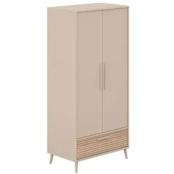 Paidi Kleiderschrank Eefje 95 x 204 cm Dekor Cashmere-Beige