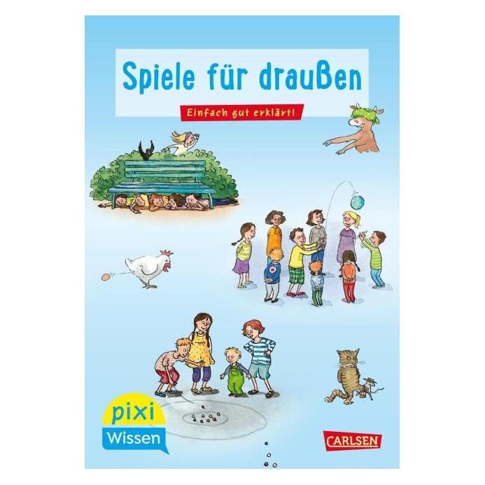 Carlsen Pixi Wissen 64 Spiele für draussen (Deutsch) (46986747)