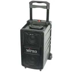 Mipro MA-727 Lautsprecher mit 1-Kanal Empfangsmodul (Aktiv), PA Lautsprecher, Schwarz