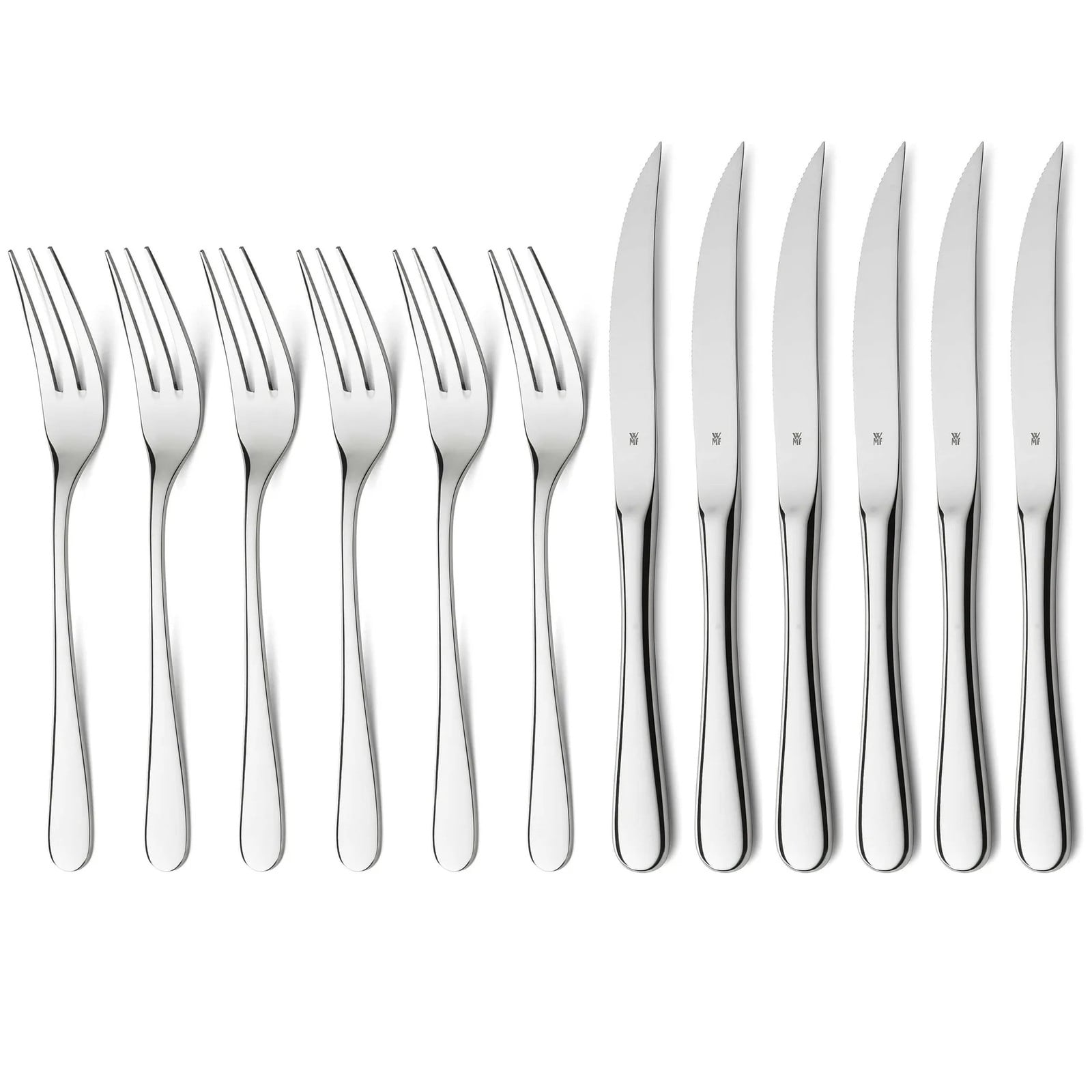 WMF Grillbestek 12-delig Roestvrij staal Geschenkidee
