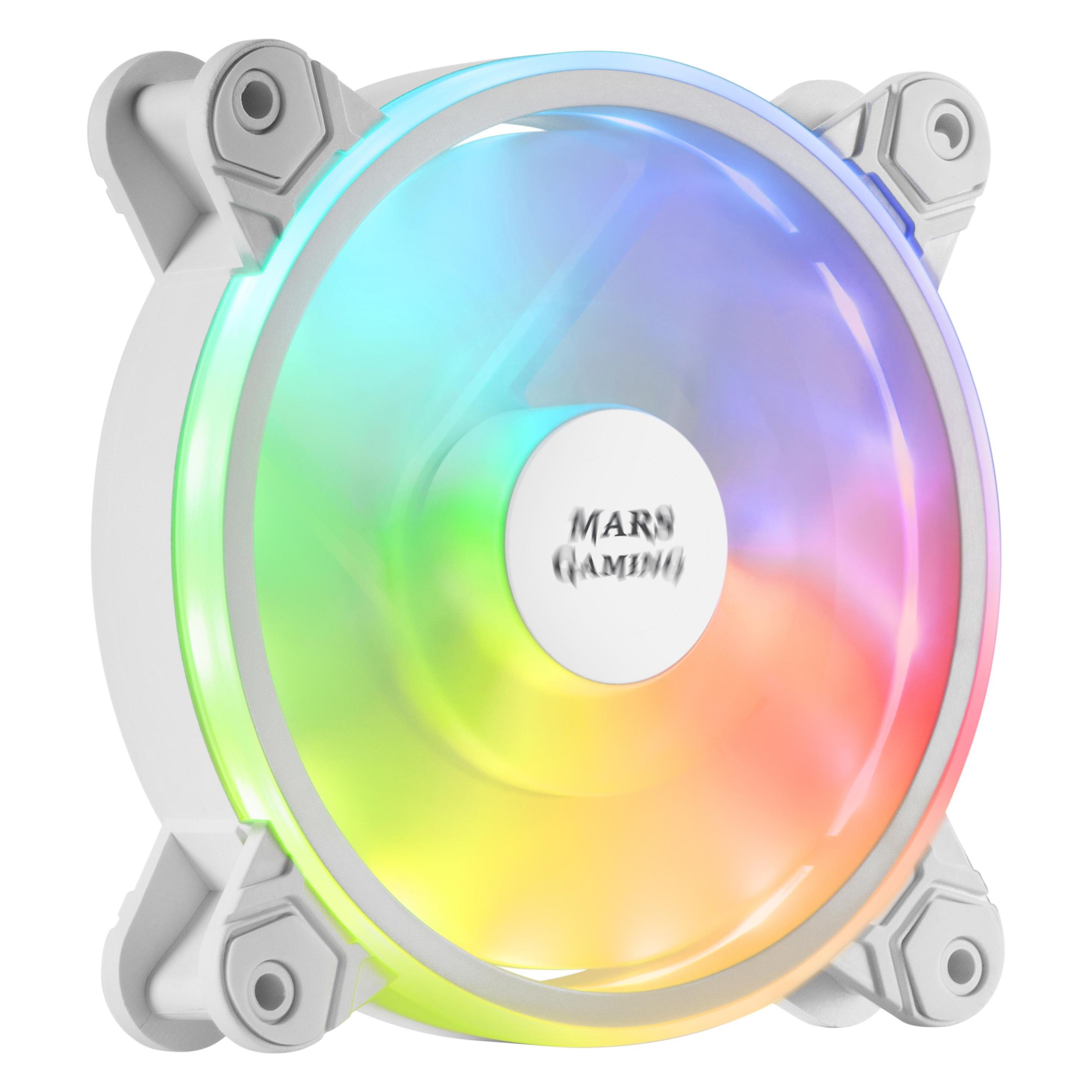 Mars Gaming MFXW ARGB 12cm Computer Cooler (120 mm, 1x) (4710562758764)