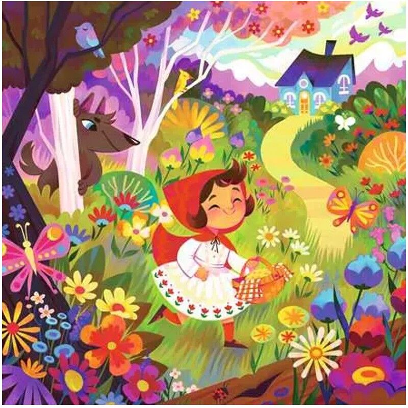 Puzzle 64 pcs Le Petit Chaperon rouge - Ravensburger