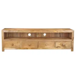 Fernsehtisch Hina 160x50x45 aus Mangoholz