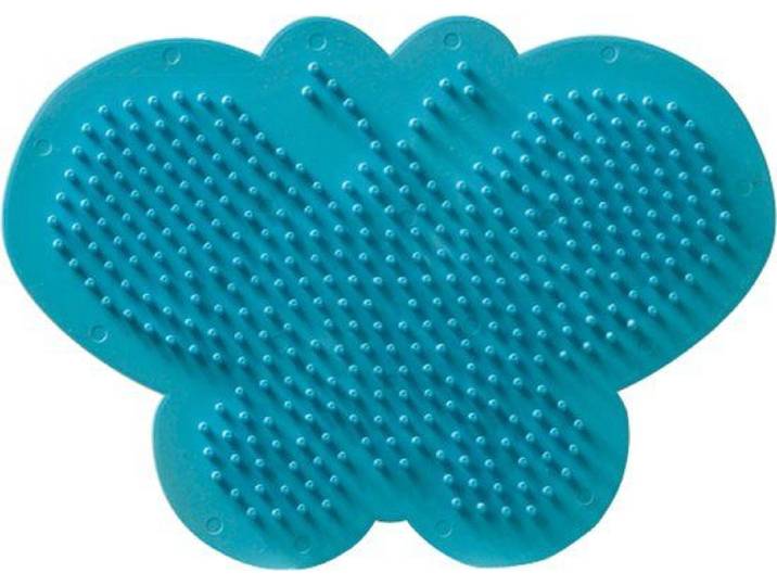 SES Creative - Beedz - Strijkkralen Grondplaat Vlinder - Blauw