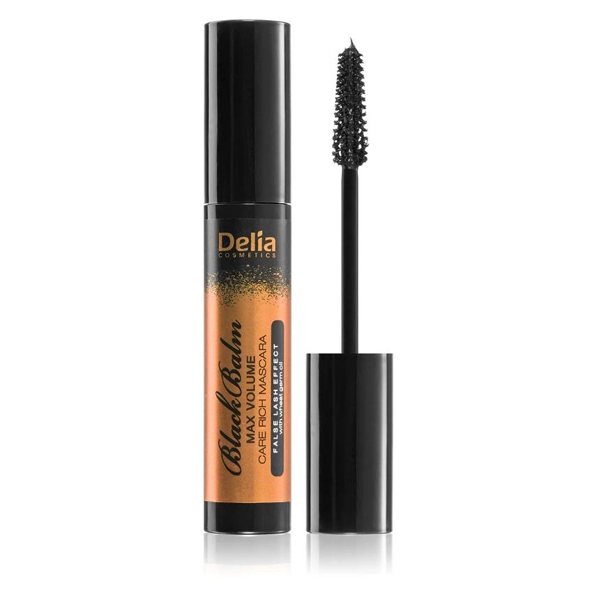 Delia Cosmetics Delia 14ml Black Balm Max Volume Care Rich Mascara (Black) (44151298)