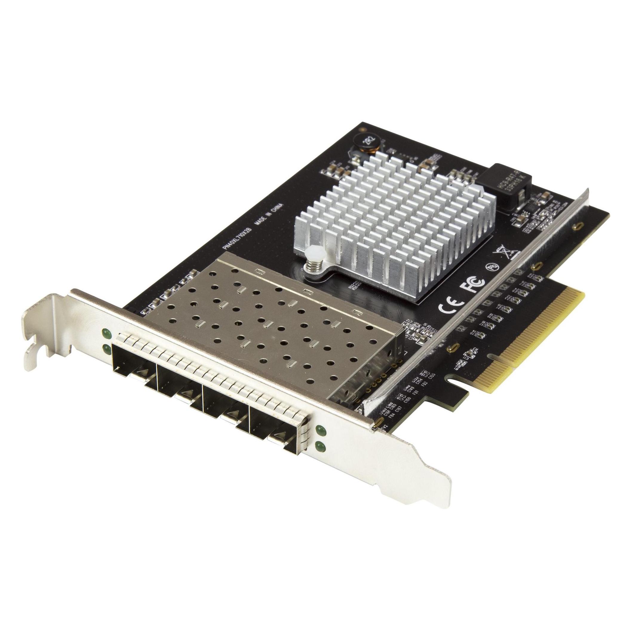 StarTech Pcie Card 4 Port Sfp+ (Mini PCI Express) (PEX10GSFP4I)