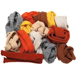 Strickschlauch-Paket "Gewürzfarben", 14x 50 cm