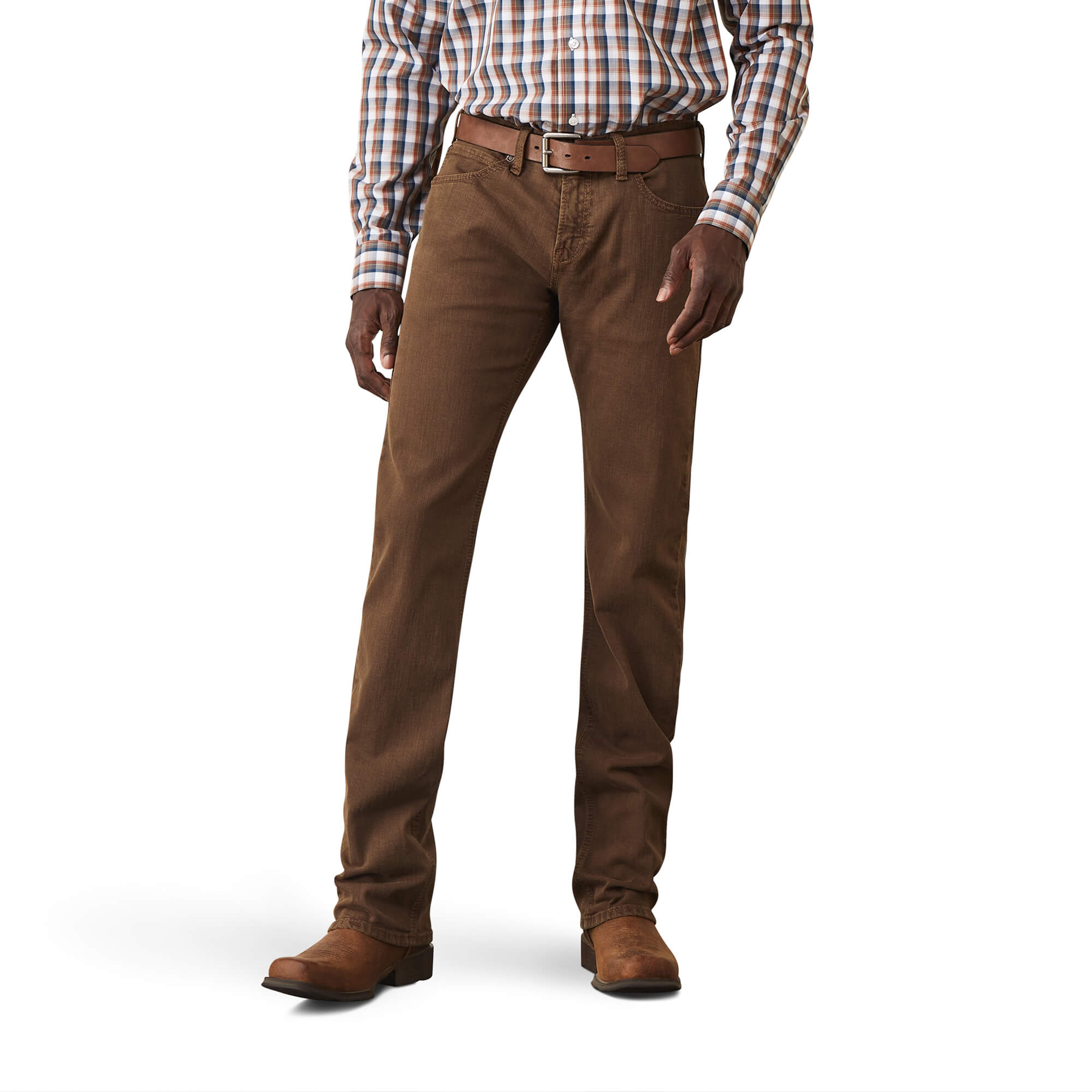 Men's M7 Grizzly Straight Jeans in Peat, Size: 34 X by Ariat