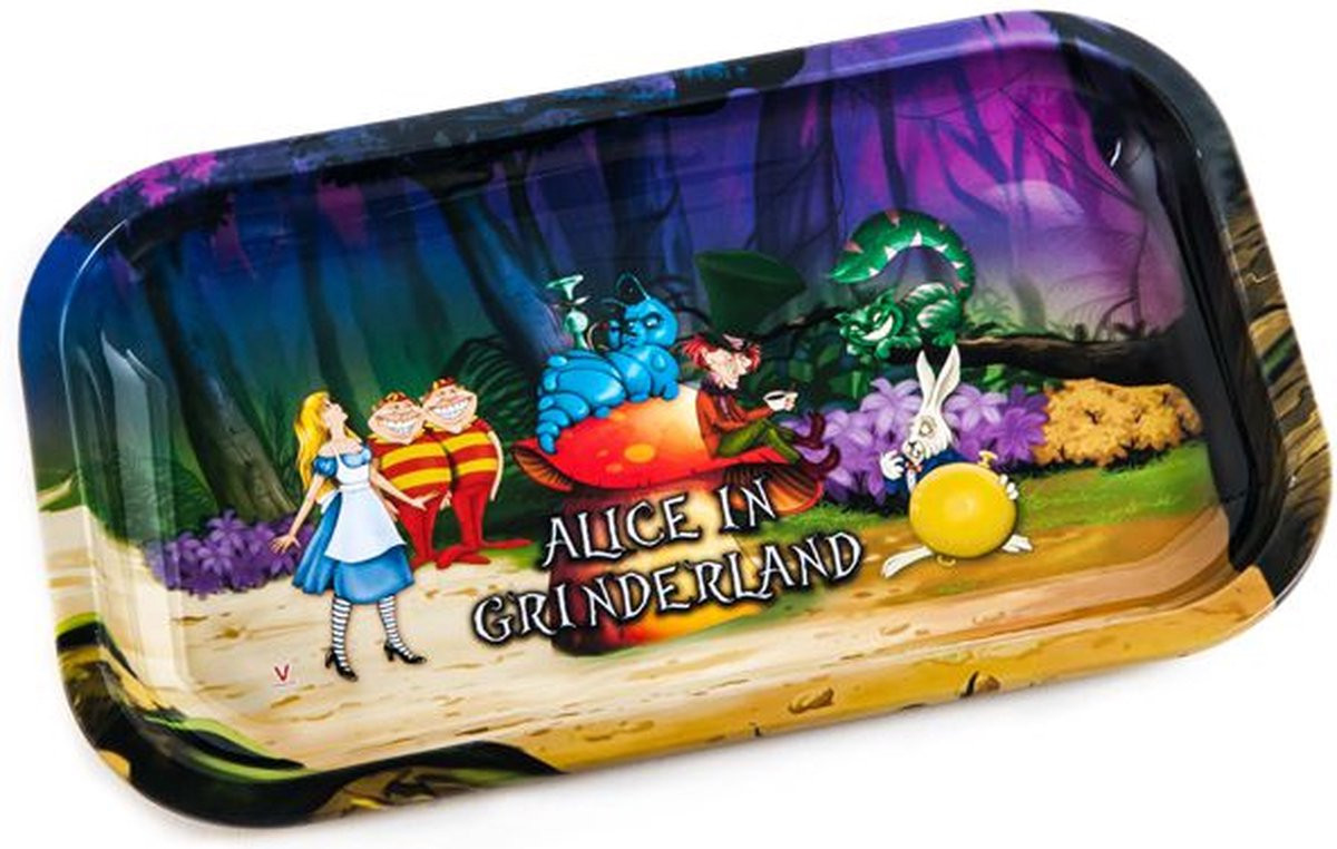 V-Syndicate Metalen dienblad Alice Mushroom Medium