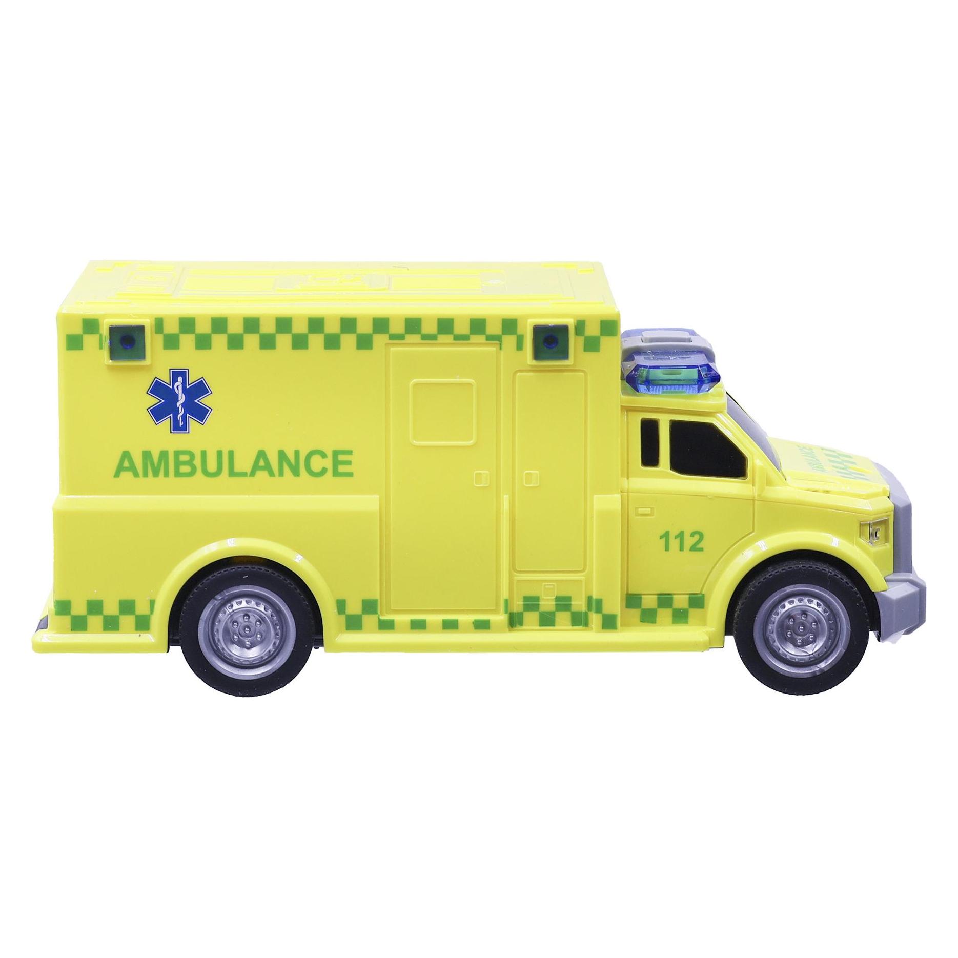 Impulse Toys Motor 112 - Ambulance w. light & sound (I-1600013) (I-1600013)