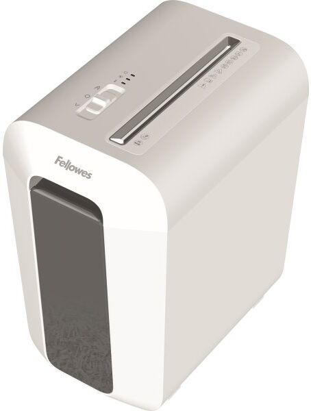 Fellowes Powershred Lx65 Cross-Cut Makulator, Hvid
