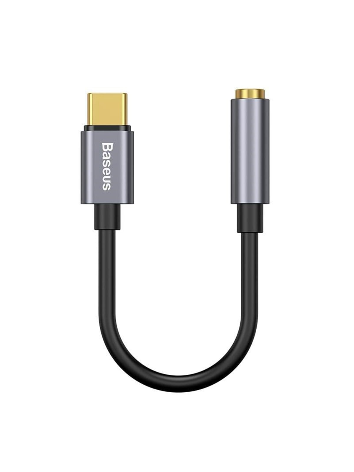 Baseus L54 Audio Adapter USB-C + mini jack 3.5mm (Black+Gray)