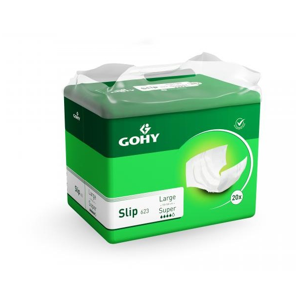 Gohy Slip Super Large - 4 paquets de 20 protections