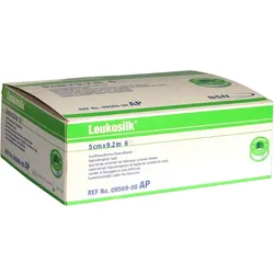 Leukosilk 9.2mx5cm 6 ST