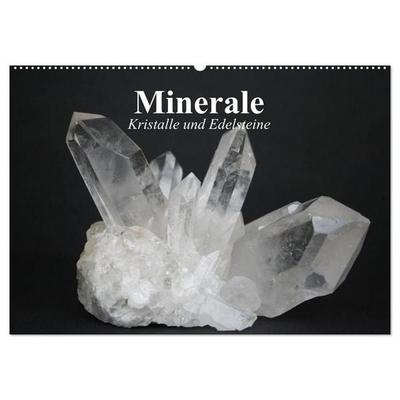 Minerale. Kristalle und Edelsteine (Wandkalender 2027 DIN A2 quer), CALVENDO Monatskalender