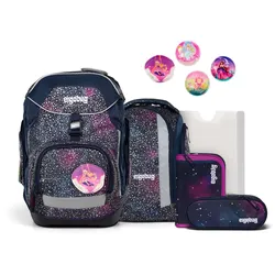 Ergobag Pack Schulrucksack Set 6-teilig, Bärlaxy